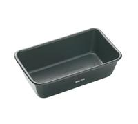 MasterClass 900g/2lb Non-Stick Loaf Tin with PTFE, PFOA and BPA Free Non Stick, Robust 1mm Thick Carbon Steel, for Baking Loaves and Bread, 23x13cm, Sleeved, Grey