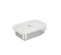 MasterClass All-in-One Stainless Steel Container with Lid and PTFE, PFOA and BPA Free Non Stick, Oven, Freezer and Microwave Safe,500 ml, Silver