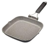 MasterClass Aluminium Grill Pan Coated with abrasion-resistant Non-stick 24cm
