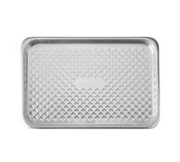MasterClass Aluminium Large Baking Tray, 40x27cm in Silver | Size: 40x27 cm Masterclass Silver 40x27 cm