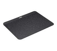 MasterClass Baking Sheet, Scratch Resistant and Induction Safe Steel Oven Tray with Vitreous Enamel Coating, 35 x 28cm, Black