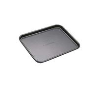 MasterClass Baking Tray with PTFE, PFOA and BPA Free Non Stick, Robust 1mm Thick Carbon Steel for Baking and Roasting, Carbon Steel, 24 x 18cm, Grey