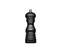 MasterClass Black Salt or Pepper Mill with Interchangeable Caps, 17cm | Use as Salt Grinder or Pepper Mill, Classic Capstan Shape, Durable Manual Ceramic Grinder, Refillable