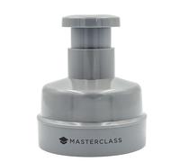 MasterClass Burger Maker Press, Burger Patty Maker for Homemade Burgers, Non-Stick Burger Kit with Burger Mould, 100 Wax Discs and a Recipe Booklet