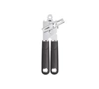 MasterClass Can Opener with Soft Grip Handles, Stainless Steel, 19 cm, Black
