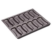 MasterClass Carbon Steel 12 Hole Baking Pan with Double Layer Non-stick Coating