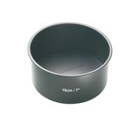 MasterClass Carbon Steel 18cm Loose Base Deep Cake Pan with Non-stick Coating