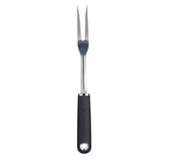 MasterClass Carving Fork with Soft Grip Handle, Stainless Steel, 32 cm