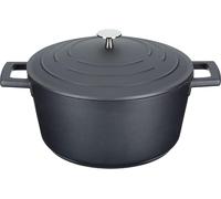 MasterClass Casserole Dish With Lid, Medium 4L/24 cm, Lightweight Cast Alumin...