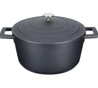 KITCHENCRAFT MasterClass Cast Aluminium Casserole Dish, 1.4L, Black
