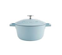 MasterClass Cast Aluminium 2.5L Casserole Dish Sky Blue