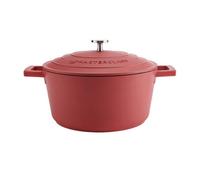 MasterClass Cast Aluminium 4L Casserole Dish Red