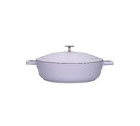 MasterClass Cast Aluminium 4L Lavender Shallow Casserole Dish Mint