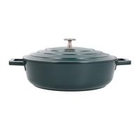 Masterclass Cast Aluminium 4L Shallow Casserole Dish With Lid