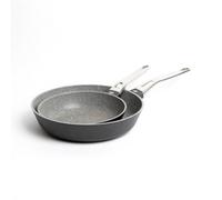 Masterclass Cast Aluminium Fast-Heating Frying Pans Set With Non-Stick Coating