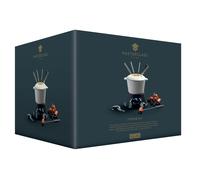 MasterClass Cast Iron Enamelled Cream Fondue Set - Cream - Cast Iron - Fondue Set