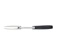 MasterClass Catering-Quality Stainless Steel Carving Fork with Nylon Handle, 34 cm (13.5") - Black