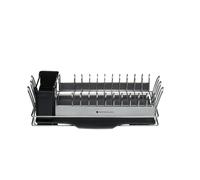 MasterClass Compact Stainless Steel Dish Drainer - Silver - Stainless Steel - Dish Drainer
