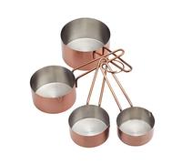 MasterClass Measuring Cup Set - Silver - Stainless Steel - Measuring Cup