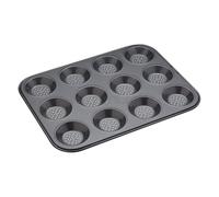 MasterClass Crusty Bake Non-Stick 12 Hole Shallow Baking Pan - KCMCCB29
