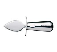 MasterClass Deluxe Oyster Knife, Stainless Steel, Plain and Bevelled Edges, Silver, 18cm