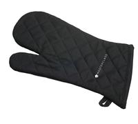 MasterClass Deluxe Professional Black Double Oven Glove with Quilted Design Masterclass Black