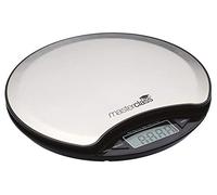 MasterClass Digital Kitchen Scale,Silver/Black,11lbs