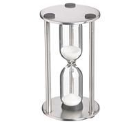 MasterClass Egg Timer, Kitchen Timer, 3-Minute Hourglass, Stainless Steel, Silver