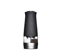 MasterClass Electric Dual Salt & Pepper Mill - Black - Plastic - Salt and Pepper Mills