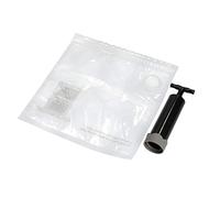 Food Vacuum Sealer with 4 Reusable Polyethylene Food Bags, 24 x 24cm Masterclass Clear One Size