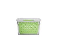 MasterClass Fresh Keeper Stacking Lidded Fridge Storage Box in Green Masterclass Green