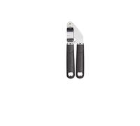MasterClass Garlic Press with Soft Grip Handle, Stainless Steel, 17.5 cm, Black