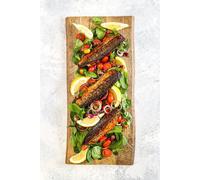 MasterClass Gourmet Prep & Serve Large Natural Mango Plank in Brown Masterclass Brown