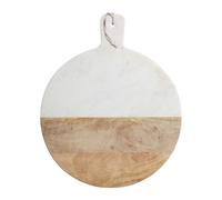 Masterclass Gourmet Prep & Serve Wood & Marble Paddle Board