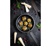MasterClass Heavy Duty 24cm Frypan in Black Masterclass Black