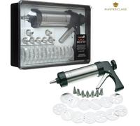 MasterClass Cake Icing and Biscuit Gun Set Professional Trigger Action