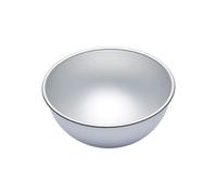 MasterClass Hemisphere Cake Tin - Silver Anodised Aluminium - 20 cm (8") - Dark Grey