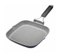 MasterClass Induction Aluminium 24cm Grill Pan Marble Coating