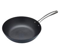 MasterClass Heavy-Duty Non-Stick Wok, Carbon Steel Stir-Fry Pan for High-Heat Cooking, Stir-Fries and Everyday Asian-Style Dishes, PFAS-Free Cookware, 30cm