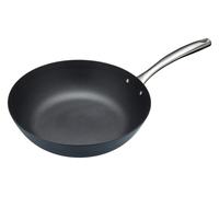 MasterClass Carbon Steel Induction-Safe Wok with PTFE, PFOA and BPA Free Non-Stick, 3 cm