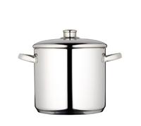 MasterClass Induction-Ready Mirror-polished Stainless Steel 7 Litre Stockpot
