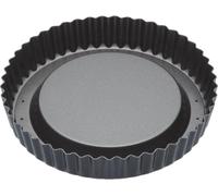 MasterClass KCMCHB84 Sponge Flan Tin with Loose Base and PFOA Non Stick, Heavy