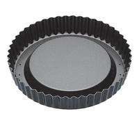 MasterClass KCMCHB84 Sponge Flan Tin with Loose Base and PFOA Non Stick, Heavy Duty Carbon Steel, 20 cm, Grey