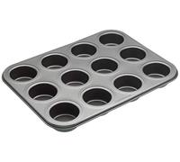 MasterClass 12-Hole Non-Stick Mini Sandwich Tin With Loose Bases, 36 x 27 cm