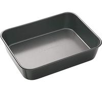 MasterClass Large Roasting Tin,Deep with PTFE, PFOA and BPA Free Non Stick, Grey, 39 x 28 x 7 cm