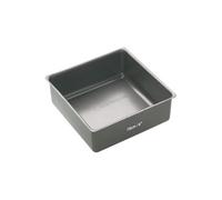 15cm Non-stick Deep Mini Square Cake Tin With Loose Base - 6 Master Class Non - cake square deep 6 tin master class loose non stick pan base 15cm
