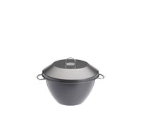 MasterClass Non-Stick 2 Litre Pudding Steamer in Dark Grey Masterclass Dark Grey
