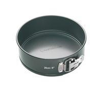 MasterClass 20cm Non-Stick Springform Cake Tin with Loose Base | PFAS-Free Bakeware, Carbon Steel, Quick Release Clasp, Loose Base for Easy Release, Perfect for Cheesecakes and Cakes
