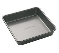 MasterClass Square Baking Tin/Small Roasting Pan with PFOA Non Stick, Heavy Duty Carbon Steel, 23 x 23 cm