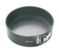 Master Class Non-Stick Steel Loose Base Spring Form Cake Pan Tin - 10in/25cm